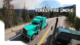 Canadian Forest Fires &bull; Manning Park &bull; Sutco &bull; Super B Trucking Life 🇨🇦