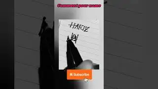 LOVELY SONG 4K STATUS | HAFIZ NAME STATUS | NAME DESIGN #shorts