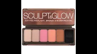 BYS Maquillage - Palette Blush et Highlighter Sculpt & Glow