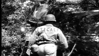 U.S. Army Infantry in action. Taking prisoners. Negotiating a truce. Operating a ...HD Stock Footage