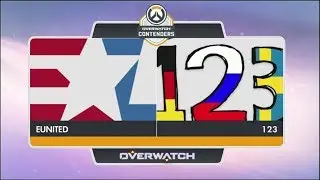 eUnited vs 123 (Map 5) | OW Contenders Season Zero: Europe [Grand Final]
