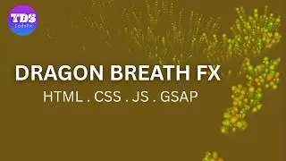 Dragon Breath FX 🐉 | Interactive Fire Particle Animation with HTML, CSS & JavaScript