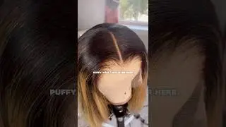 Wig not laying flat - Watch this.