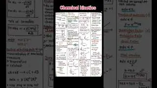 Chemical kinetics One shot Neet 2025 | Short notes Neet 2025 | Class 12 Chemistry
