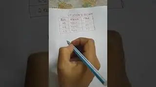 HTML TUTORIAL V TABLE
