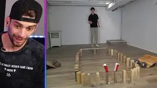 LEVEL 1 TO LEVEL 100 TRICK SHOTS #mrbeastreact  #