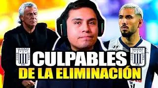 CULPABLES DE LA ELIMINACI&Oacute;N DE ALIANZA LIMA  EN LA SUDAMERICANA