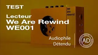 🇫🇷 Baladeur Cassette We Are Rewind, RETOUR dans les ANN&Eacute;ES 80 !