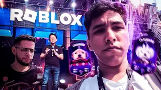 FUI NA GAMESCOM PRA DISTRIBUIR CARDS DA COPA ROBLOX E ME SURPREENDI - VLOG - Parte 1