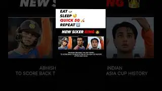 🏏 NEW Sixer King! Abhishek&rsquo;s Asia Cup Record 💥