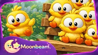 Ten Little Chicks on a Bench 🐥 | Gentle Counting Song for Kids