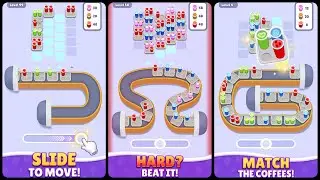 Coffee Slide Game Android Gameplay