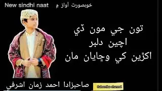 New sindhi naat || tun je mode achin dilbar || Peer Ahmed Zaman Ashrafi #naat #sindhinaat #viral