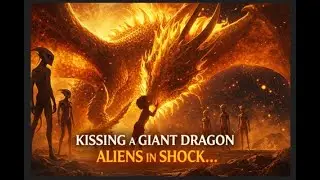 Aliens Watched in Horror as a Human Child Kissed the Deadliest Dragon | An Dark Fantasy Dragon Story