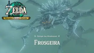 Zelda Tears of the Kingdom &ndash; Frosgeria besiegt (Bosskampf Windtempel, ohne Kommentar)