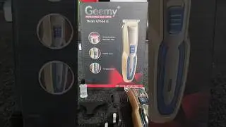 Lot Imported Trimmer for Men Geemy GM-6615 #vgreview #hairstyle #hairremover #hairremovalproducts