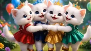 ✨Cats on the Dance Floor 🐾🎉 | Long Music & Dance Party