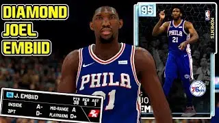 DIAMOND JOEL EMBIID GAMEPLAY! IS HE REALLY AN UPGRADE!? NBA 2k19 MyTEAM