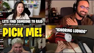 Valkyrae, Fuslie & Squeex Avoided Raiding Ludwig