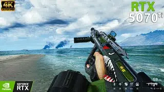Delta Force : RTX 5070 Ti 16GB ( 4K HDR 120FPS + DLSS ON ) i9-14900K - Attack and Defend Gameplay