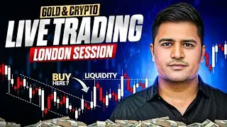 Crypto live trading , live Market Analysis for Gold and Crypto | Hindi @traderedge_official