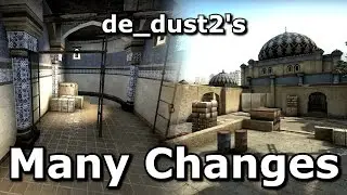 de_dust2's Many Changes