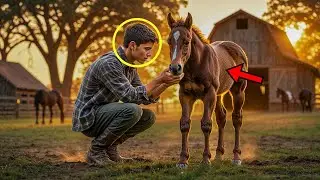 A Little Boy Rescues a Blind Foal—Years Later, the Horse Shocks Everyone!