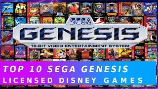 Top 10 SEGA Genesis OR MegaDrive Licensed Disney Games