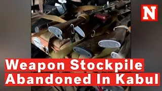 Video Shows Abandoned Stockpile Of Weapons At Afghanistan Airport Amid Taliban Takeover