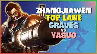 ZhangJiawen Rank 1 Graves Top Lane Mechanics - Challenger Engsub