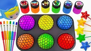 Oddly Satisfying Video l Making DIY Real Super Slimes 6 Balloons with Sodas FORM Sprunki Candy ASMR