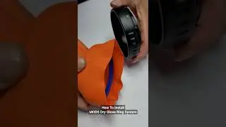How To Install MODS Dry Glove Ring System #drysuit #scubadiving  #customdrysuit #dryglovesystem