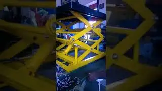 hero hydraulics 500 kg scissor lift table