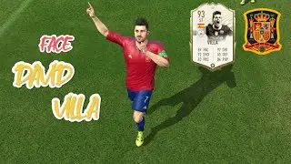 DAVID VILLA FIFA 16 MOBILE || LEGEND FACE