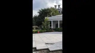 A look back at the White House Rose Garden as Trump&rsquo;s paved makeover nears completion