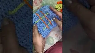 Crochet tilt AC game #crocheting #tictac #game et