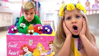 Diana e Roma n&atilde;o dividem os Squishy e slimes