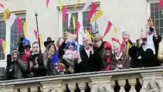 Prinz Marcus I. erobert den Prinzipalmarkt in Münster