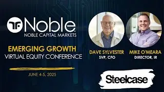 Steelcase (SCS) - Noble Capital Markets Virtual Conference Replay