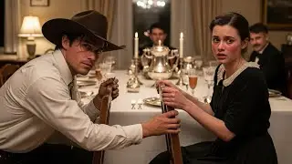 She Said She Was Just Help And Didn't Deserve A Seat, Cowboy Pulled Out A Chair And Said 