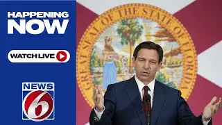 WATCH LIVE: Gov. Ron DeSantis to hold news conference in Vero Beach