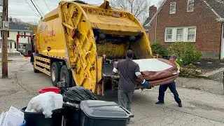 Capitol Waste Garbage Truck VS’s Quincy’s Open Route Trash
