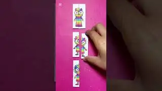 sprunki oc 7 number block amazing matching game challenge #trend #art #shorts