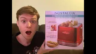 NOSTALGIA RETRO POP-UP HOT DOG TOASTER REVIEW *IT ACTUALLY WORKS!*