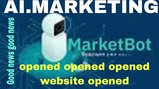is important  good news AI Marketing news update/ website has been opened/ withdrawal report #0039