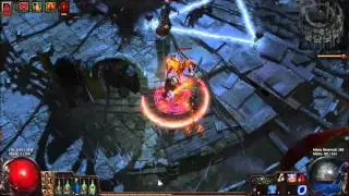 POE Dominus run with Righteous Fire Build