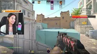 Female Gamer Live on Free Fire With High Focus and Strong Survival Skills