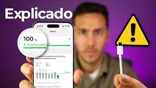 ¿Es malo CARGAR el iPhone al 100%? 🔋 La VERDAD...así debes CUIDAR LA BATERÍA de tu iPhone