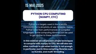 Python For CPU