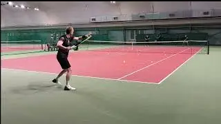 #tennis 1 vs 2 right diagonal #rf01